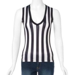 Ladies Sleeveless Referee Tee/Tank-Plus 1(12)